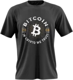 Αντρική Μπλούζα Bitcoin MB496-Μαύρο
