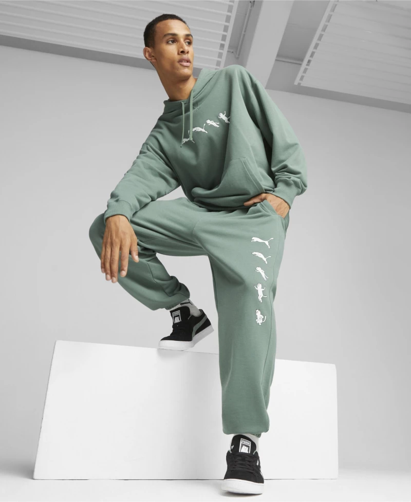 Μπλούζα Φούτερ Puma X RIPNDIP TR Eucalyptus 527182-Πράσινο