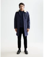 Scotch&Soda Man Teddy collar coat
