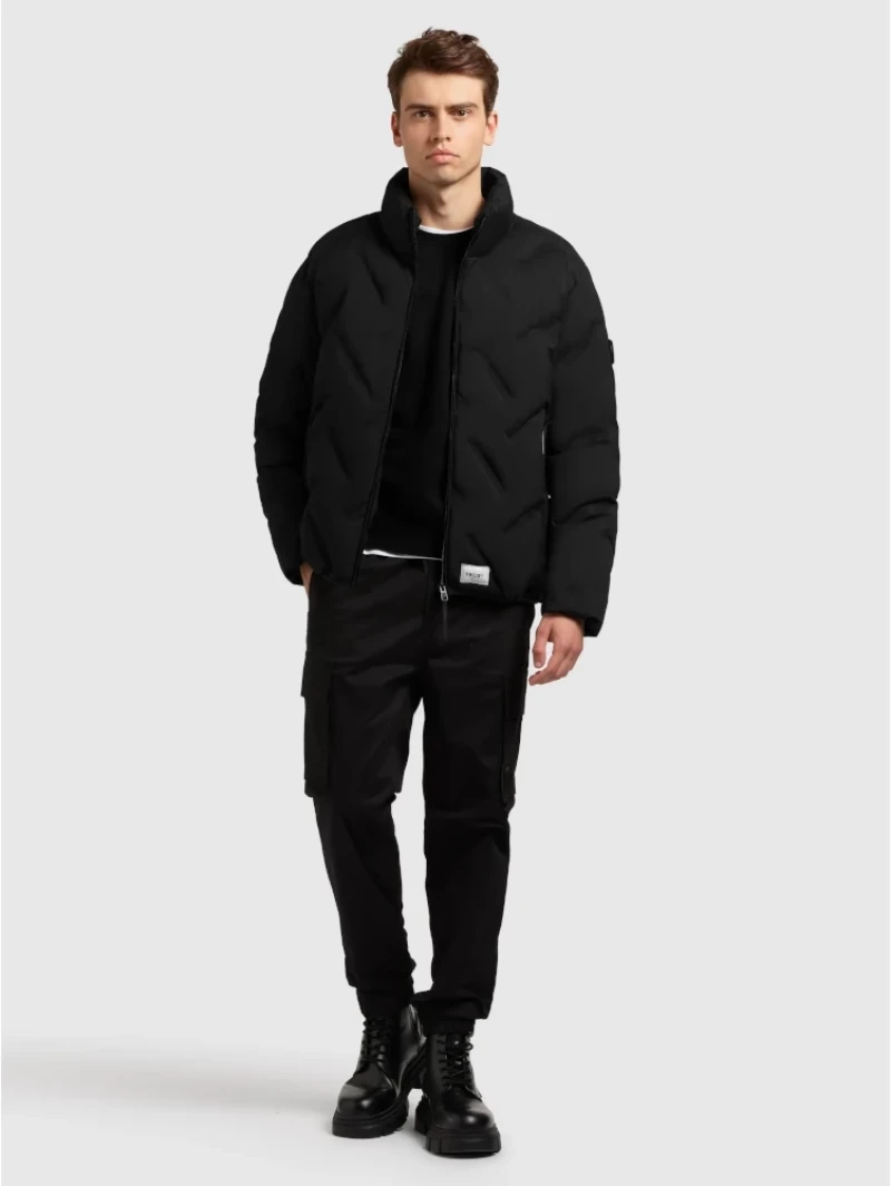 Khujo Man Jacket CLOVER BLACK