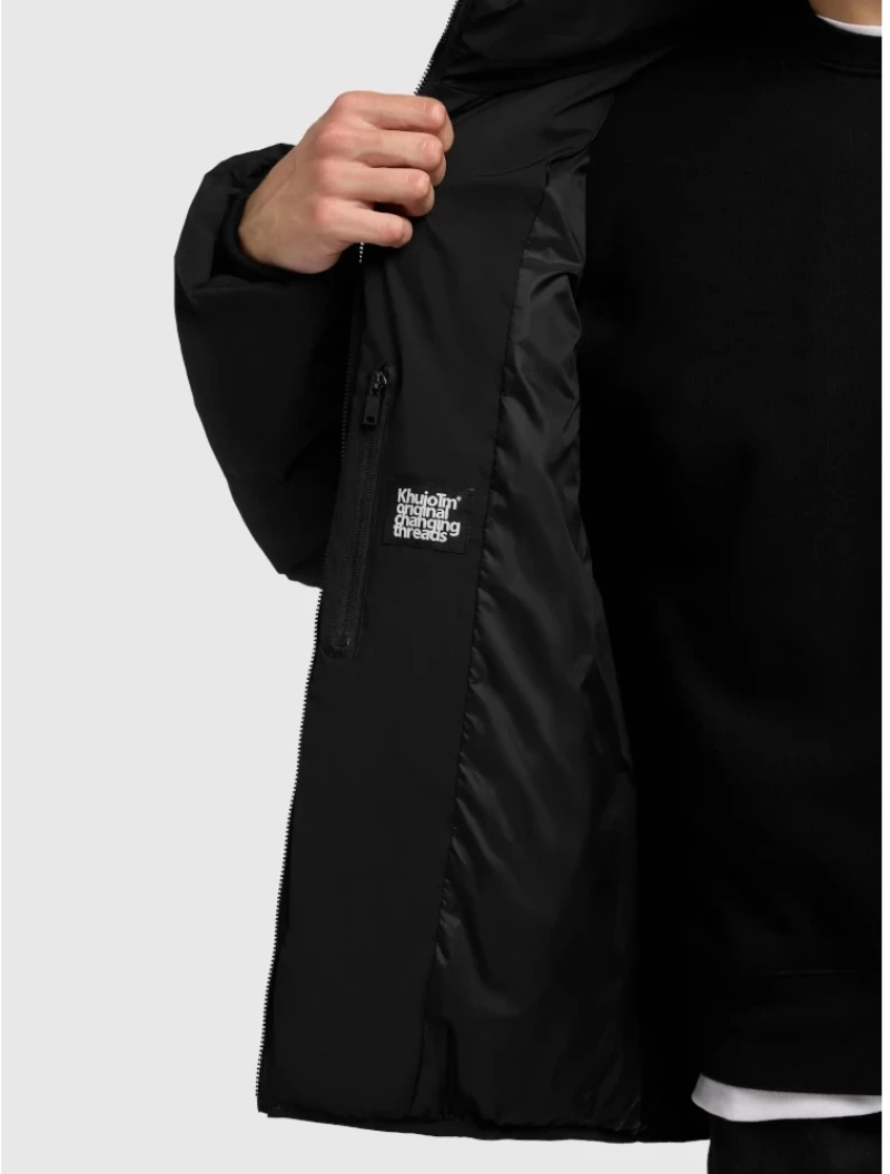 Khujo Man Jacket CLOVER BLACK