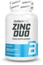 BioTech USA Zinc Duo 25mg - 60 Ταμπλέτες