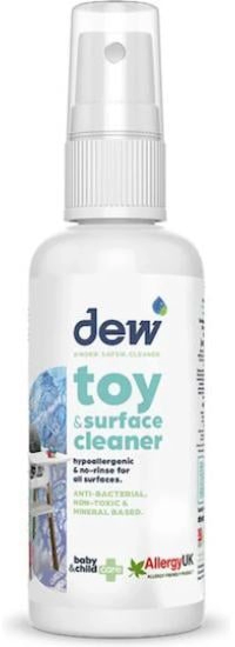 DEW Toy & Surface Cleaner Καθαριστικό-Απολυμαντικό Παιχνιδιών Χωρίς Τοξικά Χημικά 65ml