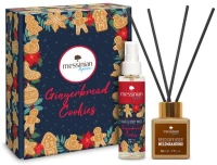 Messinian Spa Xmas Box Αρωματικό Χώρου Melomakarono 50ml + Hair & Body Mist Gingerbread Cookies100ml