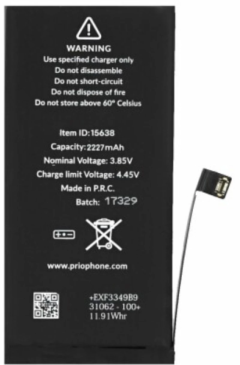 Prio Μπαταρια για Apple iPhone 12 Mini (Universal APN) 2227 mAh