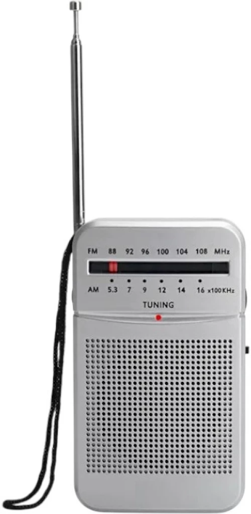 Φορητό ραδιόφωνο - PR-961 - 241304 - Silver