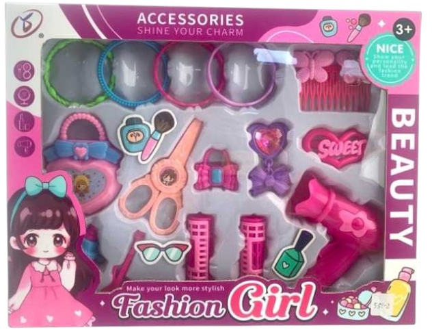 Παιδικό σετ κομμωτικής - 551-2 - 917356