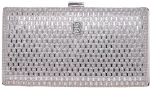 Τσάντα φάκελος clutch CK-6058 - Ασημί Bag to Bag