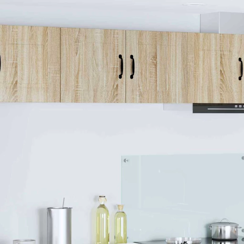 vidaXL Κρεμαστό ντουλάπι κουζίνας 2 pcs Δρύς Sonoma 40 x 31 x 40 εκ.