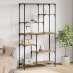 vidaXL Ράφι Βιβλίων Artisan Oak 99 x 35,5 x 176 cm Επεξεργασμένο ξύλο