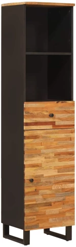 vidaXL Ντουλάπι Μπάνιου με συρτάρι Artisan Oak 38 x 33 x 160 εκ.