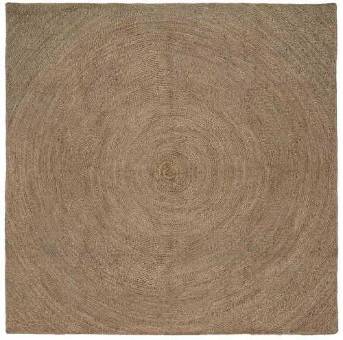 vidaXL Χαλί Γκρι 300 x 300 cm Γιούτα