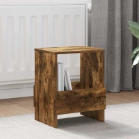 vidaXL Ράφι Περιοδικών 2 pcs Καπνιστό Δρύς 35 x 30 x 45 εκ.