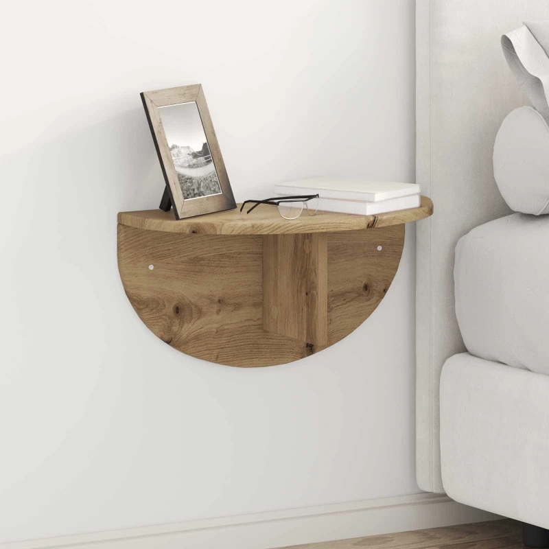 vidaXL Ράφι Τοίχου Artisan Oak 38 x 19 x 19 εκ Επεξεργασμένο ξύλο