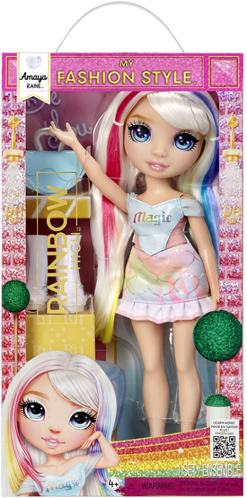 RAINBOW HIGH MY FASHION STYLE ΚΟΥΚΛΑ ΜΟΔΑΣ - AMAYA (#547532-EUC)