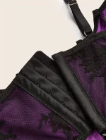Δαντελένιος Κορσές Bralette Μοβ