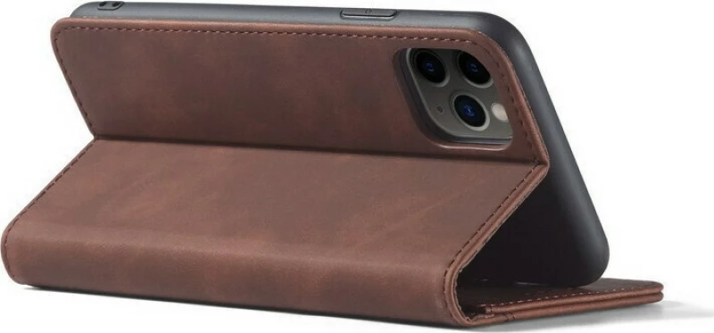 Bodycell Θήκη - Πορτοφόλι Apple iPhone 11 Pro Max - Dark Brown (5206015057786)
