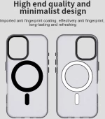 Θήκη iPhone 17 Techsuit CandyCase Σκληρή Ημιδιάφανη με MagSafe - Black (5949419313415)