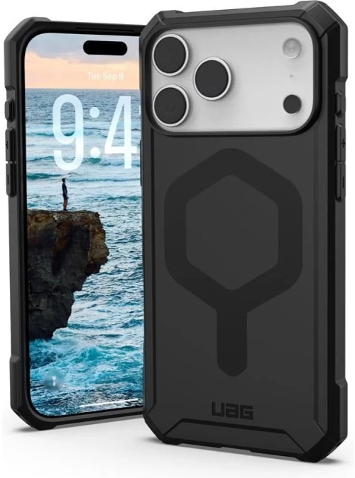 Θήκη iPhone 17 Pro Max UAG Essential Armor Ανθεκτική Σιλικόνης με MagSafe - Black (114541114040)