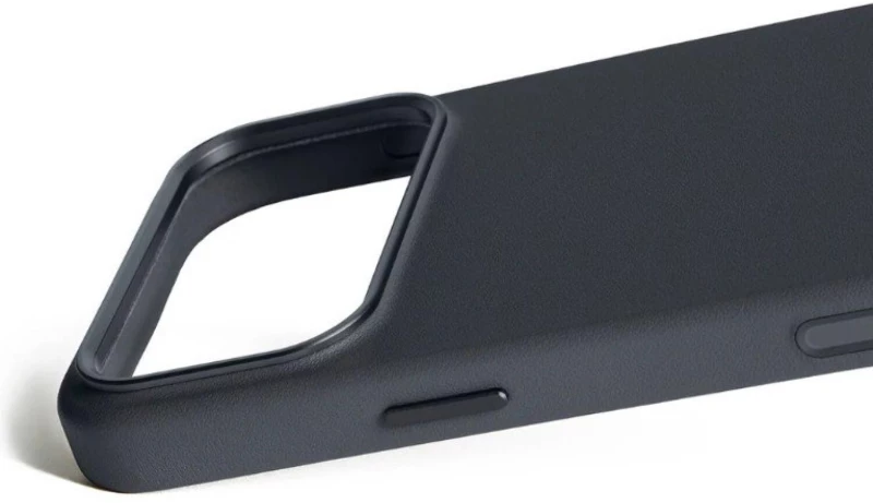 Θήκη iPhone 17 Pro Max MUJJO by Troubadour Full Leather Case Δερμάτινη με MagSafe - Basalt (MUJJO-CL-063-BS)