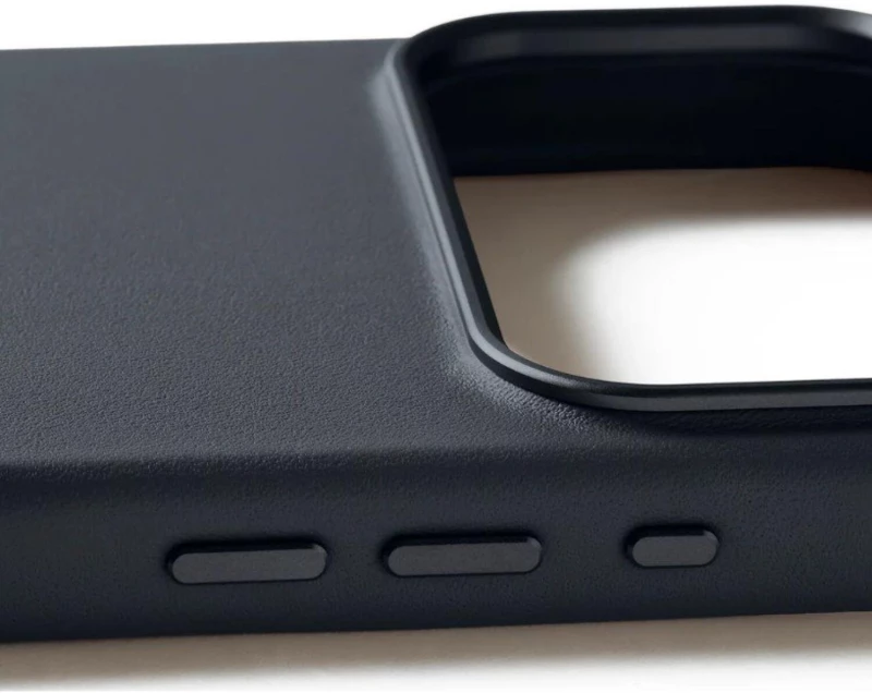 Θήκη iPhone 17 Pro Max MUJJO by Troubadour Full Leather Case Δερμάτινη με MagSafe - Basalt (MUJJO-CL-063-BS)
