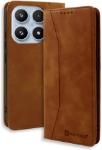 Θήκη Xiaomi 17 Bodycell Book Case Πορτοφόλι - Brown (5206015084485)