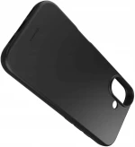 Θήκη iPhone 17 Spacecase Silicone Case Σιλικόνης - Black (5905719131296)