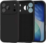 Θήκη iPhone 17 Pro Max Spacecase Silicone Mag Case Σιλικόνης με MagSafe - Black (5905719132170)