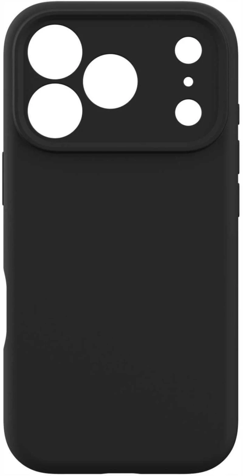 Θήκη iPhone 17 Pro Max Spacecase Silicone Mag Case Σιλικόνης με MagSafe - Black (5905719132170)