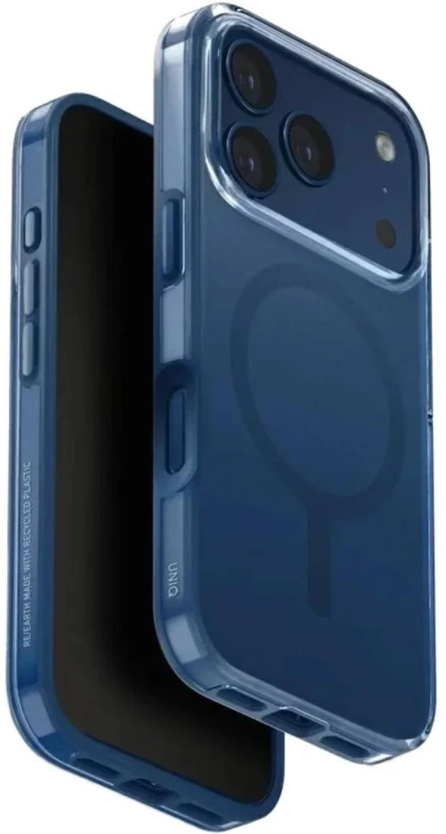 Θήκη iPhone 17 Pro Uniq Clario Ανθεκτική Eco-Friendly με MagSafe - Royal Blue (UNIQ-IP6.3P(2025)-CLARMRBLU)