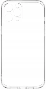 Θήκη iPhone 12 Pro Max Spacecase Clear Case Διάφανη Σιλικόνης 1mm - Transparent (5905719106249)