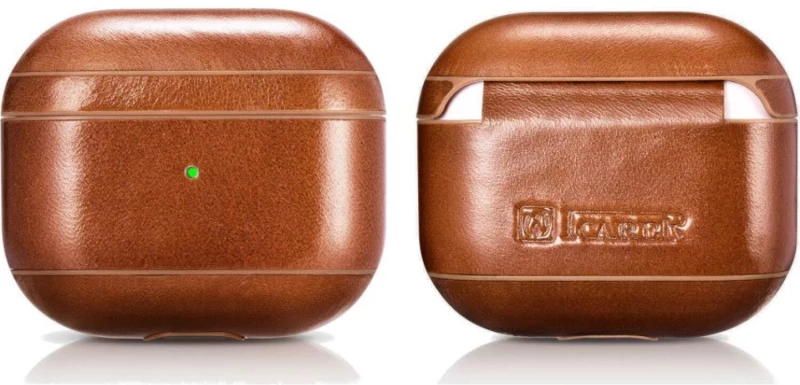 Θήκη AirPods 4th Gen iCarer Vintage Δερμάτινη - Brown (WMAP250901-BN)