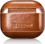 Θήκη AirPods 4th Gen iCarer Vintage Δερμάτινη - Brown (WMAP250901-BN)
