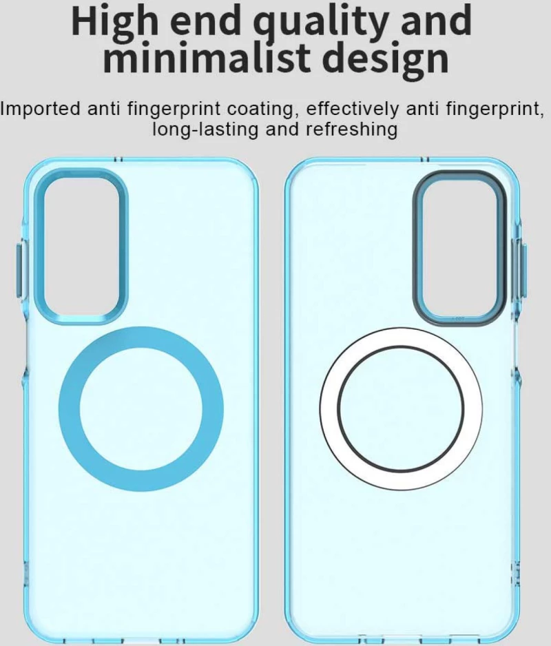 Θήκη Samsung Galaxy A16 Techsuit CandyCase Σκληρή Ημιδιάφανη με MagSafe - Blue (5949419312432)