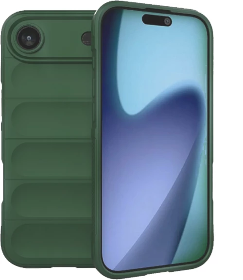 Θήκη iPhone Air Techsuit Magic Shield Σιλικόνης - Green (5949419290327)