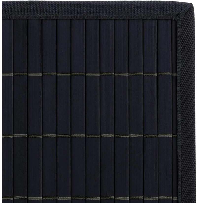 Σουπλά Relaxdays Set of 6 Rectangular Bamboo Placemats από Μπαμπού 45 x 30 cm 6 Τεμάχια - Black (10020505_46)