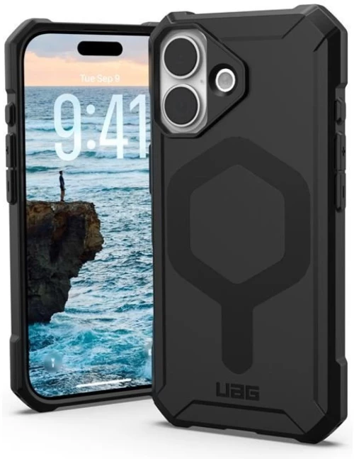 Θήκη iPhone 17 UAG Essential Armor Ανθεκτική Σιλικόνης με MagSafe - Black (114542114040)
