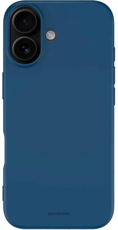 Θήκη iPhone 17 Spacecase Silicone Case Σιλικόνης - Blue (5905719131319)