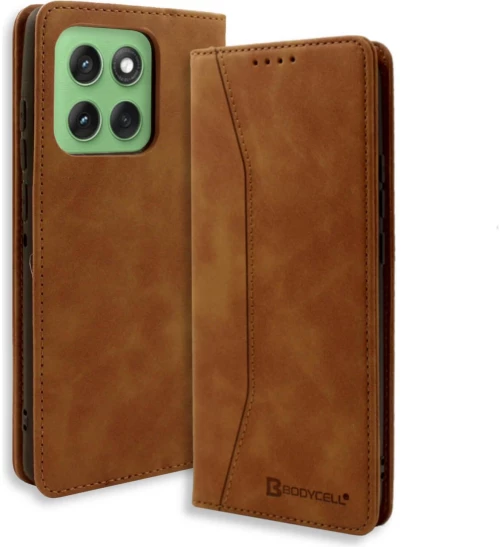 Θήκη Motorola Edge 60 / Edge 60 Pro / Edge 60 Fusion Bodycell Book Case Πορτοφόλι - Brown (5206015075179)