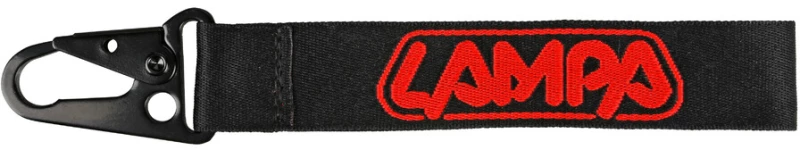 ΜΠΡΕΛΟΚ ΚΑΡΑΜΠΙΝΕΡ ΜΕ LOGO LAMPA ΣΕ ΜΑΥΡΟ ΧΡΩΜΑ 1ΤΕΜ.