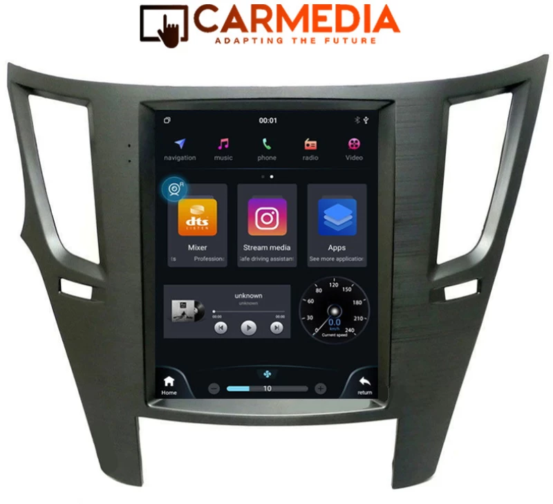 CARMEDIA CMV2897-13 TESLA 9.7'' OEM SUBARU LEGACY - OUTBACK 2009-2018