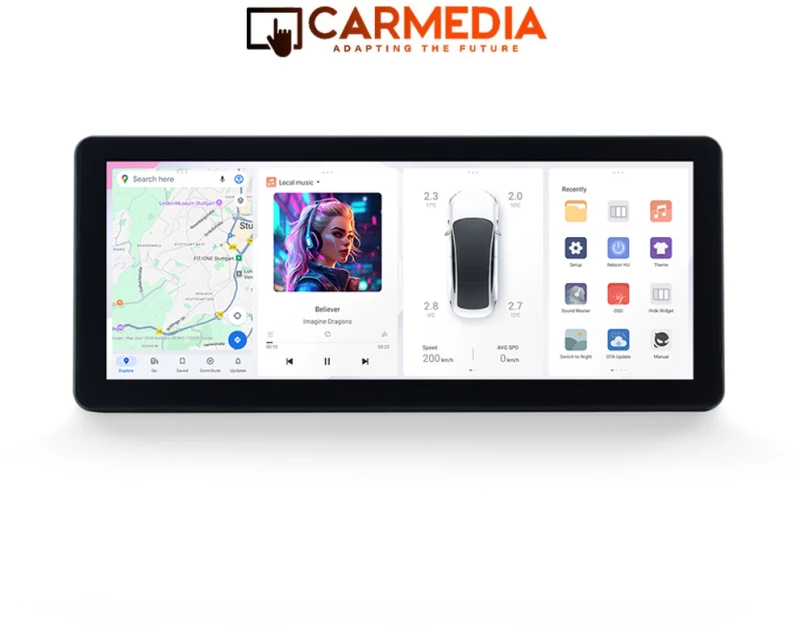 CARMEDIA CMDU81230-7 PRO PLUS TABLET 12.3'' OEM FORD MONDEO 2011-2013 A/C