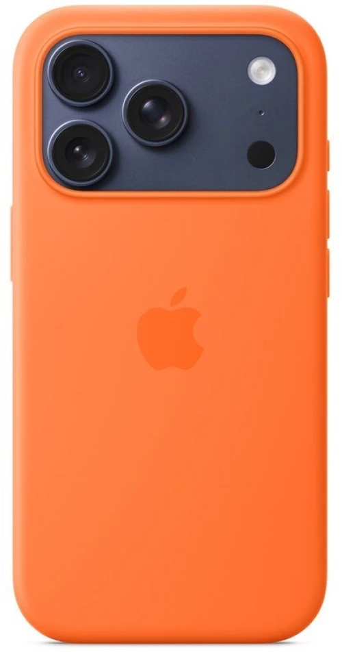 Apple Silicone Case with MagSafe Back Cover για iPhone 17 Pro - Orange