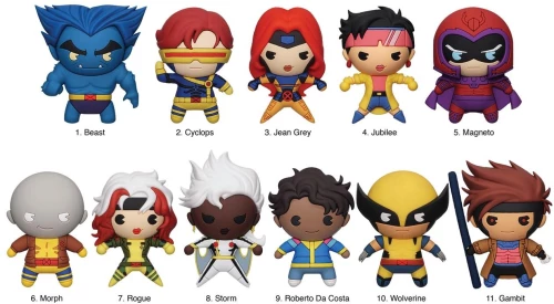Monogram Marvel: X-Men '97 (M) (Blind Bag/Random) 3D Foam Bag Clips Figures (68820)
