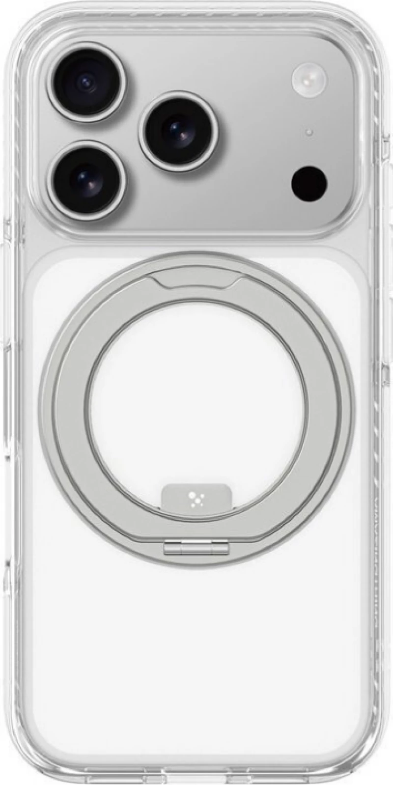 AmazingThing Titan Pro Magspin 360 Full Cover Σιλικόνης για iPhone 17 Pro - Γκρι