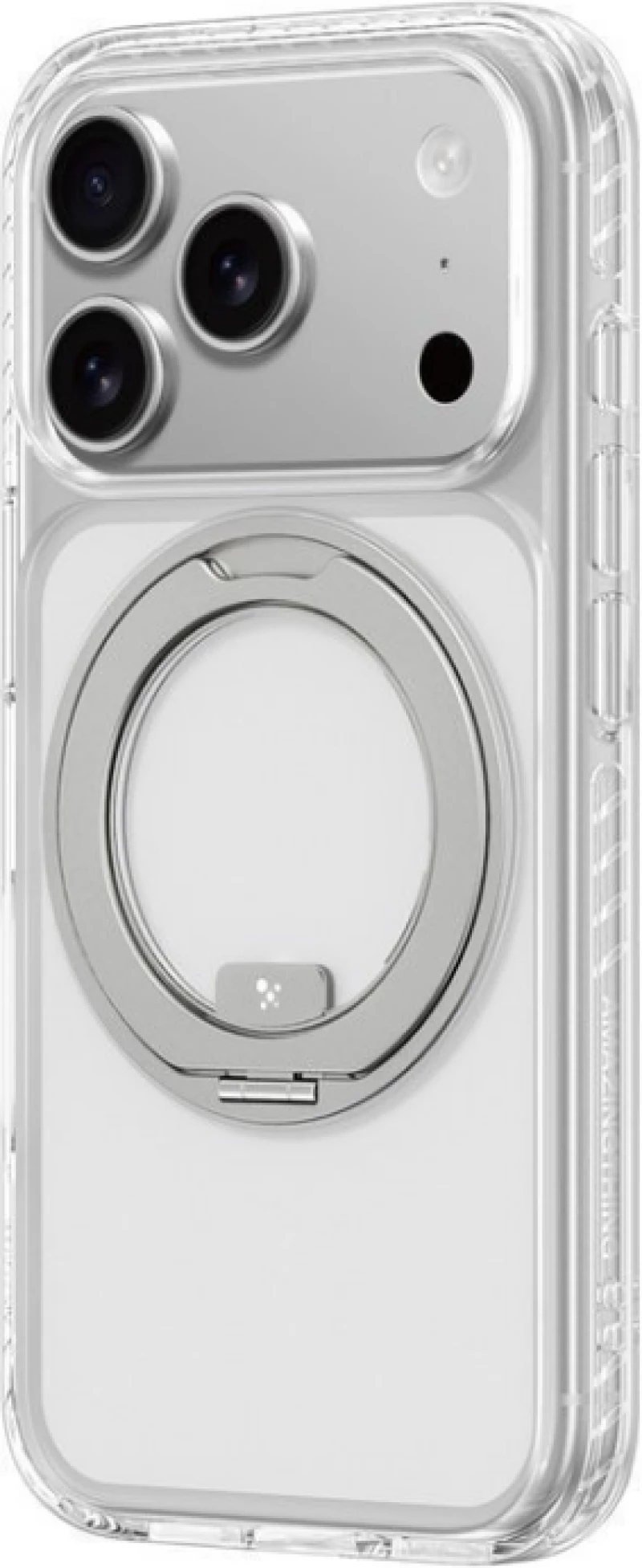 AmazingThing Titan Pro Magspin 360 Full Cover Σιλικόνης για iPhone 17 Pro - Γκρι