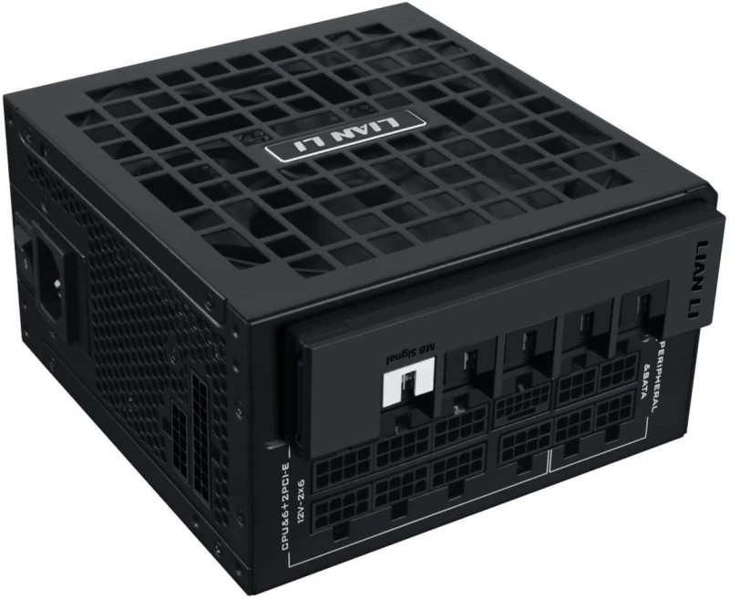 Lian Li RS1000G  Black - 1000 Watt 80+ Gold PSU - 12V-2x6 Colored Cable - RS Hub - Fully Modular