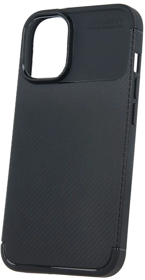 Θήκη TPU Σιλικόνης Carbon Style για Samsung Galaxy S25 FE - Μαύρο