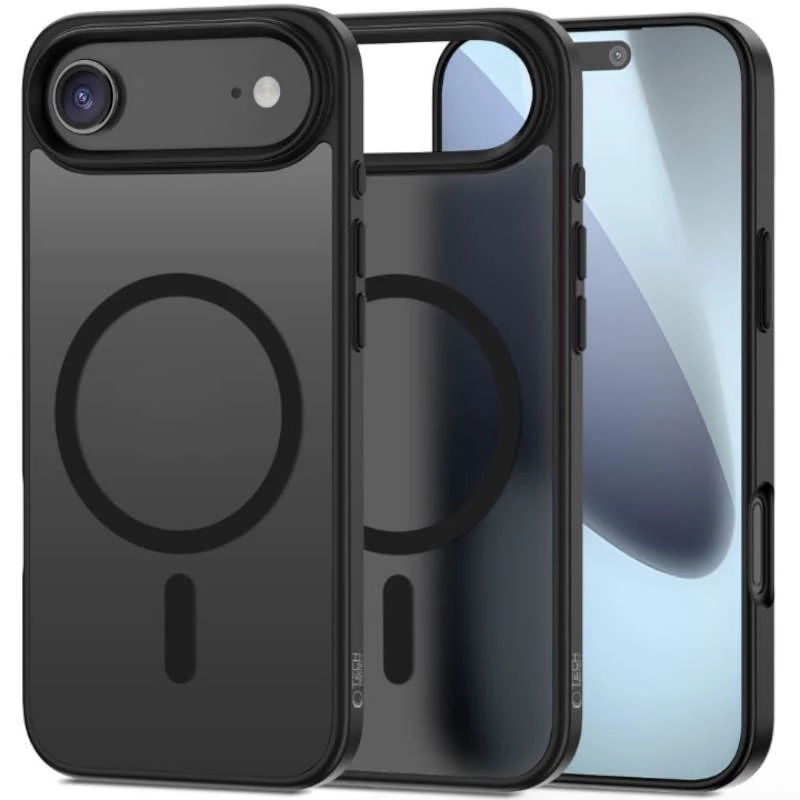 Tech-Protect Σκληρή Θήκη MagMat με MagSafe για iPhone Air - Μαύρο Φιμέ