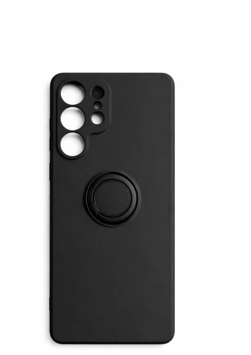 Θήκη Finger Grip με Βάση Στήριξης Δαχτυλίδι για Samsung Galaxy S25 Ultra - Μαύρο